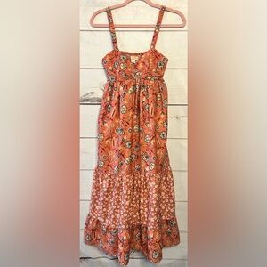 Fun Flirty Land Of The Free Size XS Maxi Dress